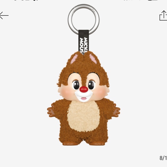 Pop Mart Authentic Mickey Family Cute Together Keychain - Dale - Picture 5 of 6